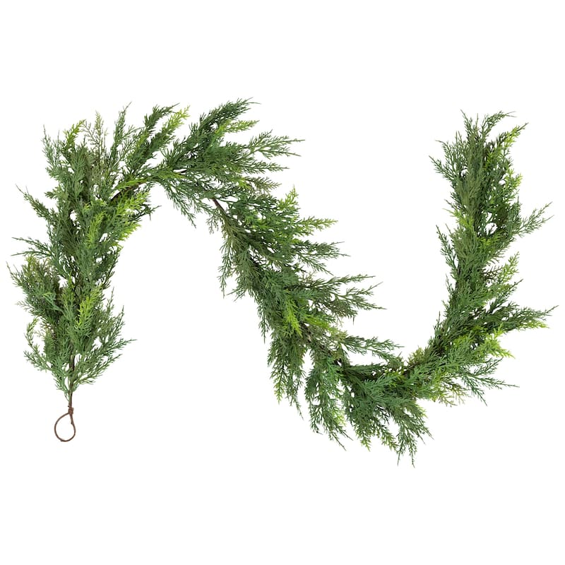 Cedar Artificial Christmas Garland - 6' x 14" - Unlit