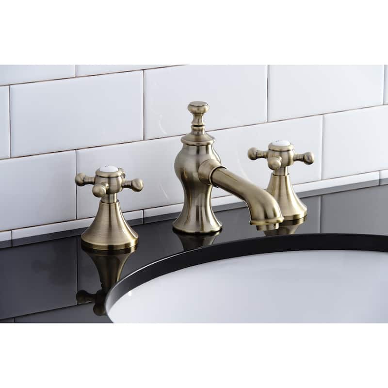 Kingston Brass English Country 8 in. Widespread Bathroom Faucet