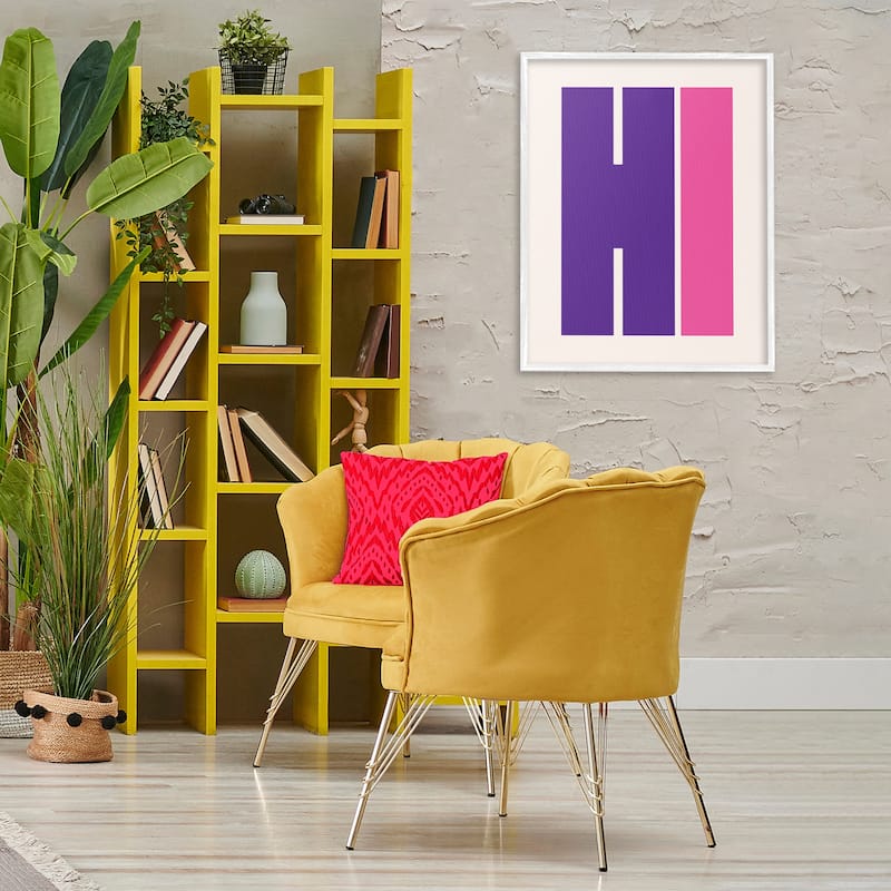 Stupell Hi Contemporary Typography Framed Giclee Art Design By House of Lulu