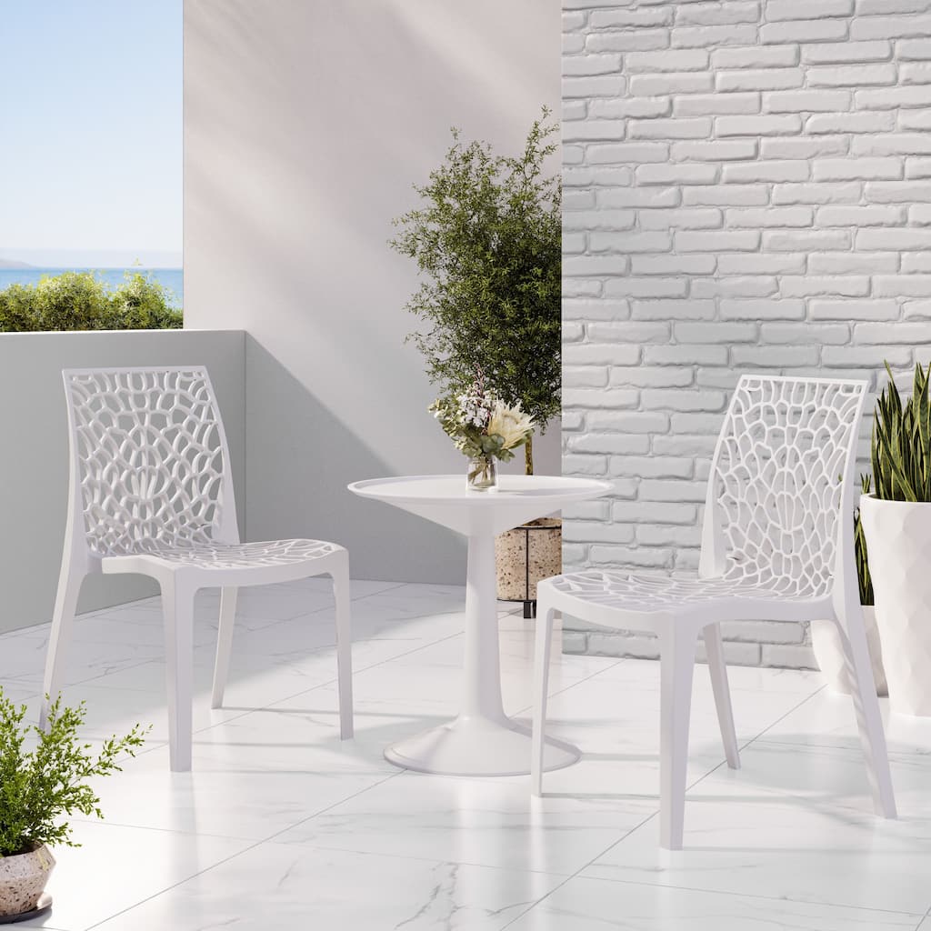 Karissa and Sprout 3-Piece Outdoor Bistro Set