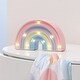 preview thumbnail 6 of 6, Bedtime Originals Rainbow Hearts Table Top Night Light Soft-Glow LED Lamp