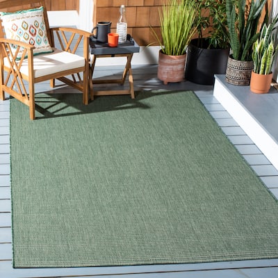 SAFAVIEH Courtyard Porfiria Indoor/ Outdoor Waterproof Backyard Patio Rug