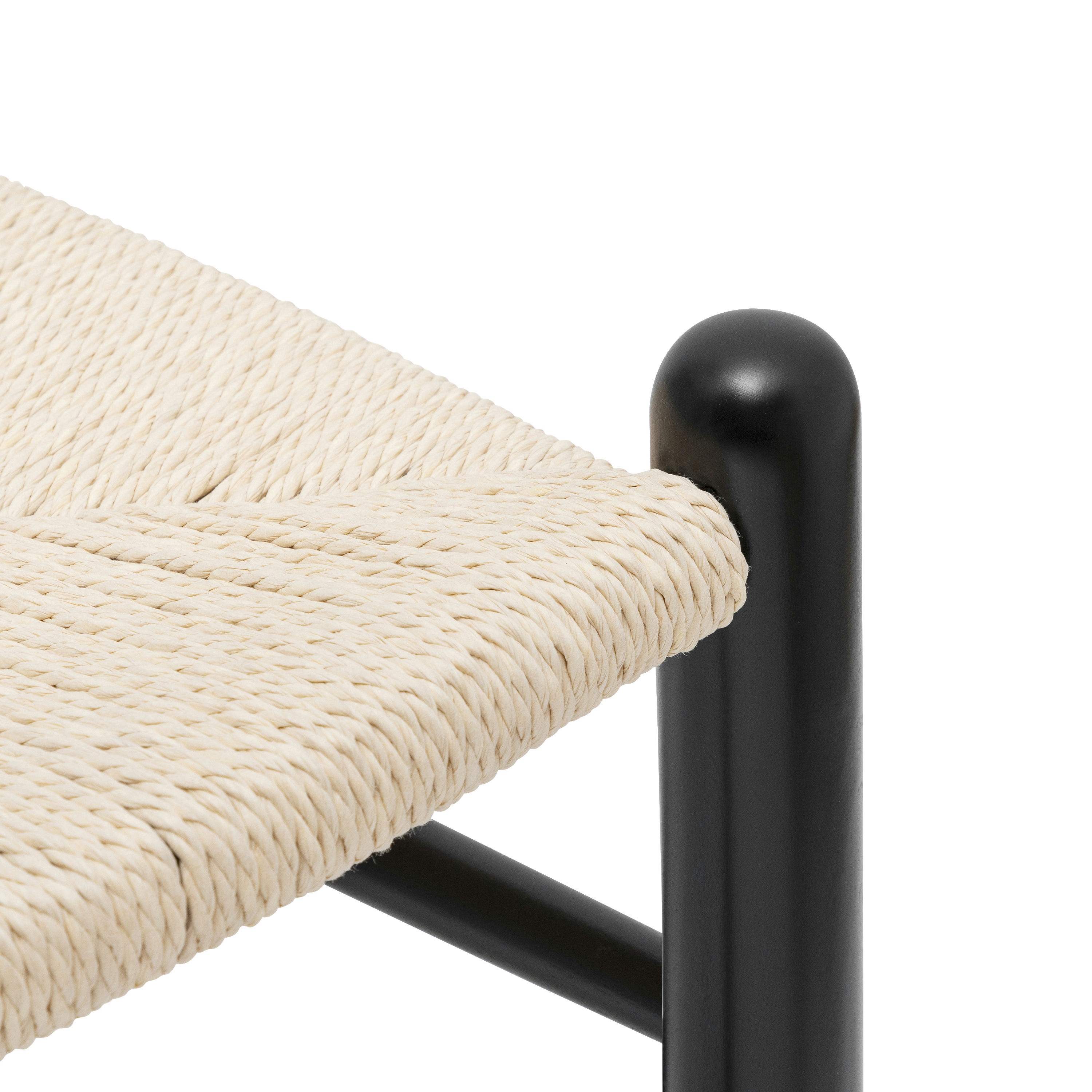 Poly and bark online weave chair black
