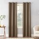 preview thumbnail 17 of 30, Cooper Energy-Saving Black Out Curtain Panel Brown - 40" x 63" - 63 Inches