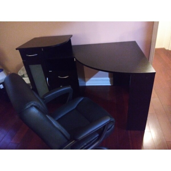 Top Product Reviews For Bush Furniture Vantage Corner Desk In Classic Black 12864034 Overstock