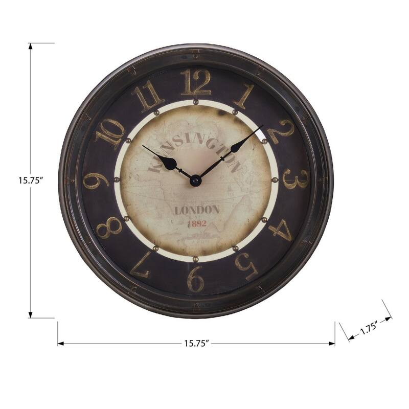16" Round Wall Clock
