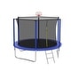 preview thumbnail 6 of 14, 8 ft. Round Outdoor Trampoline with Enclosure Net ﻿