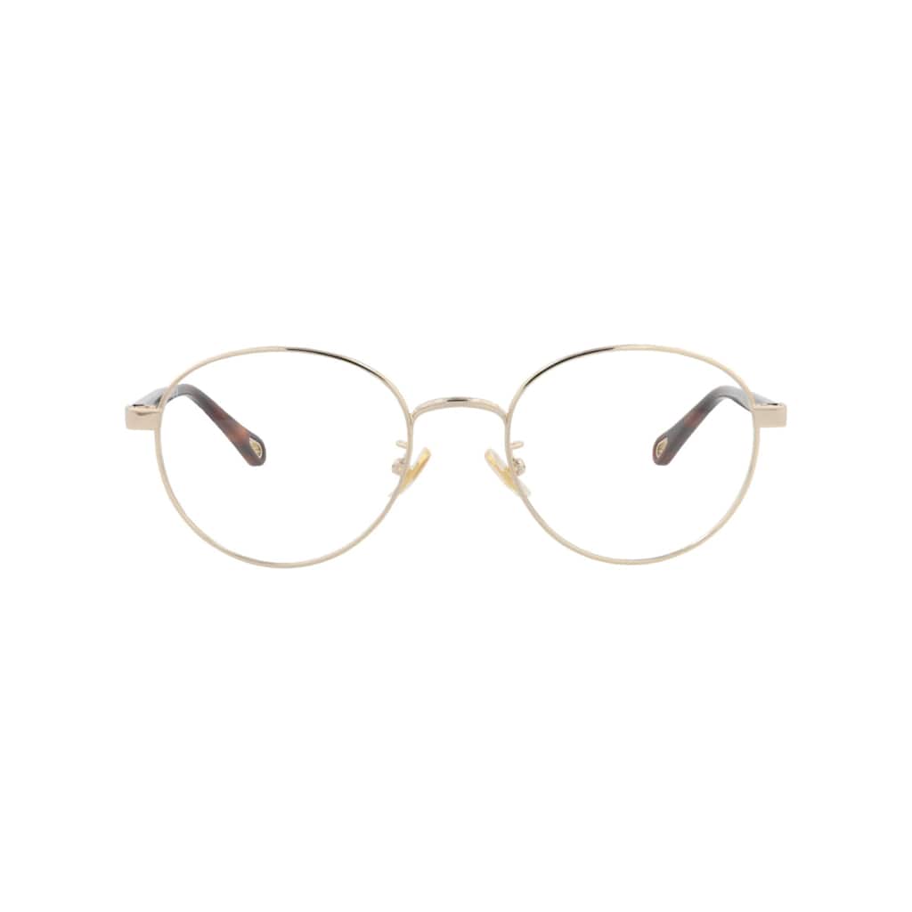 Chloé Round-Frame Metal Optical Frames