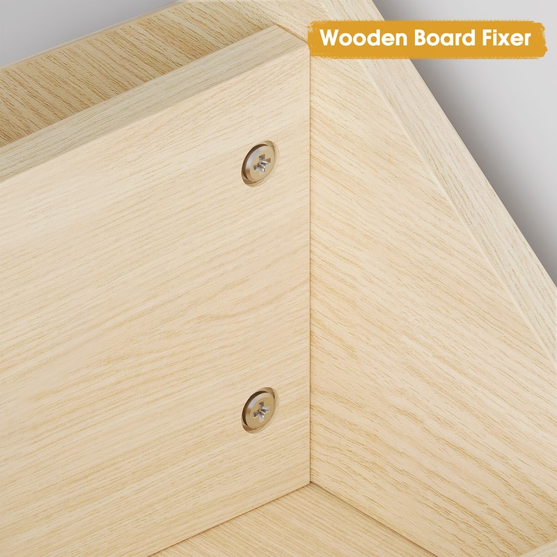 8-Cubby Kids Bookshelf Wooden Toy Storage Organizer Bookcase