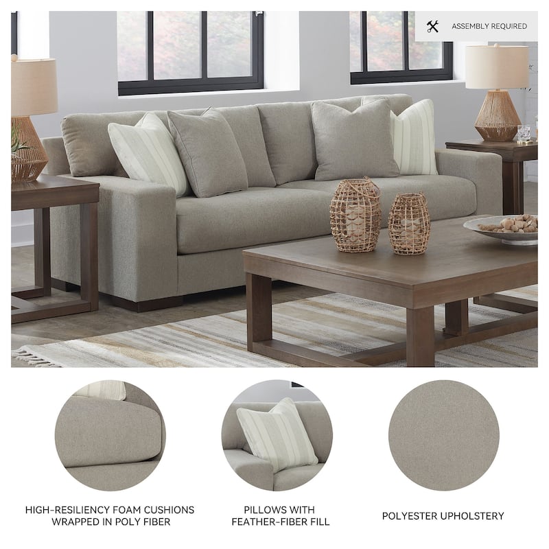Signature Design by Ashley Maggie Sofa - 96"W x 40"D x 37"H