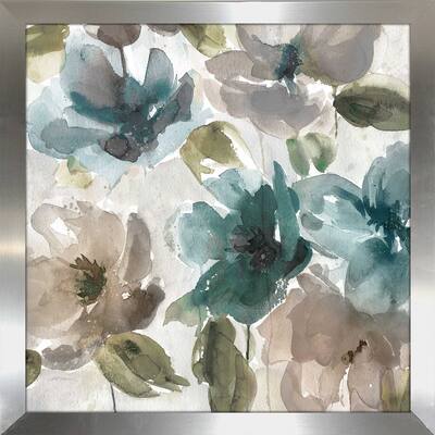 "Topaz Garden I (Square)" by Carol Robinson Print on Acrylic