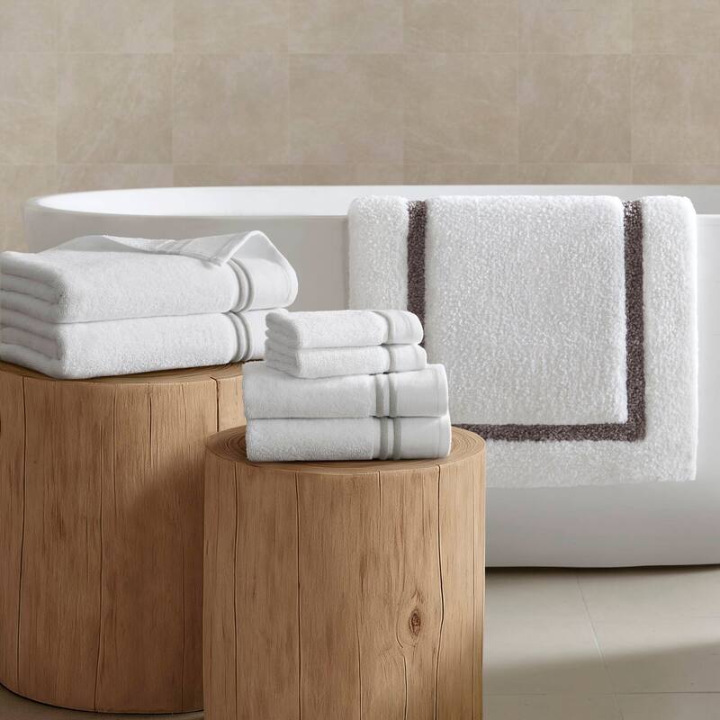 Madison Park Roan Border 6 Piece Towel Set