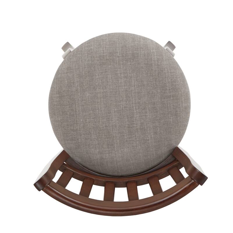 Ali Modern Linen 29-inch High Back Bar Stool Swivel by iNSPIRE Q Classic