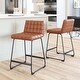 preview thumbnail 9 of 8, Horbat Barstool Brown