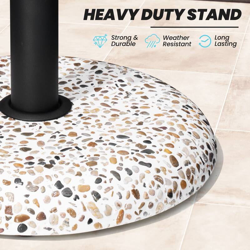 Heavy Duty Round Base Stand for Outdoor Patio Market Umbrella