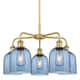 Option Brushed Brass / Princess Blue
