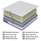 preview thumbnail 2 of 9, 14 Inch Medium Firm Hybrid Mattress