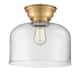 Option Clear / Brushed Brass