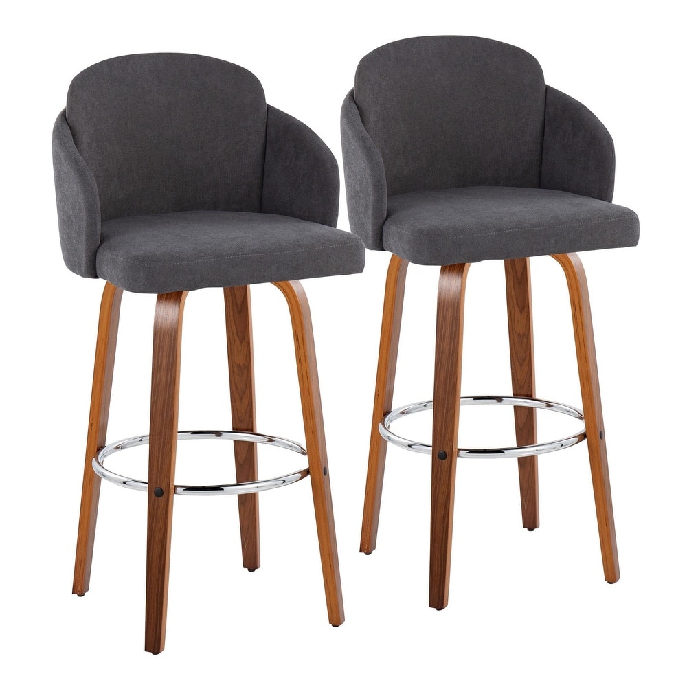 Dahlia 30" Fixed-Height Barstool - Set of 2