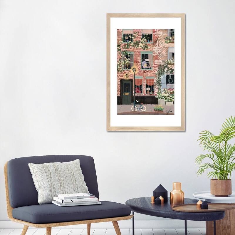 iCanvas "Around The Corner" by Joy Laforme