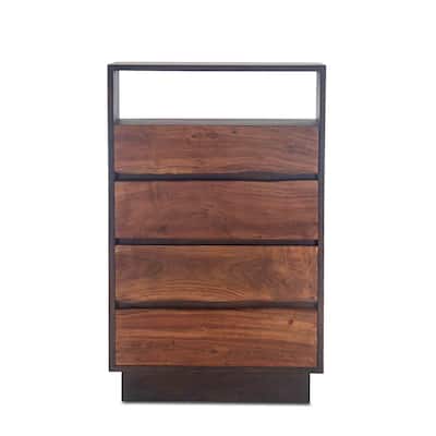 Palermo 34-Inch Acacia Wood Live Edge Dresser