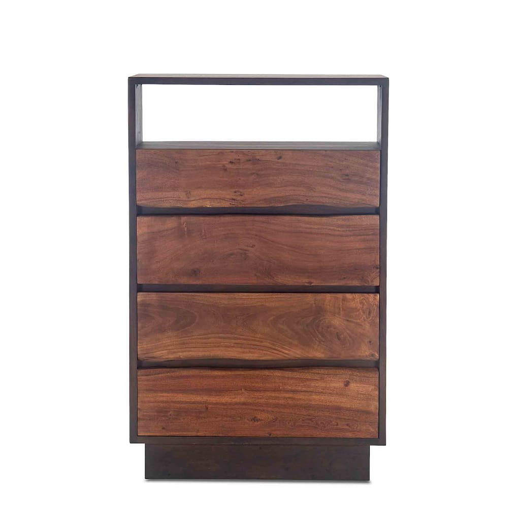 Palermo 34-Inch Acacia Wood Live Edge Dresser