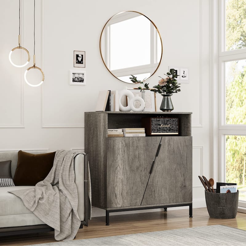 Storage Cabinet with Doors Buffet Cabinet