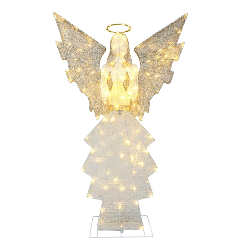 Outdoor Angel - Gold/White