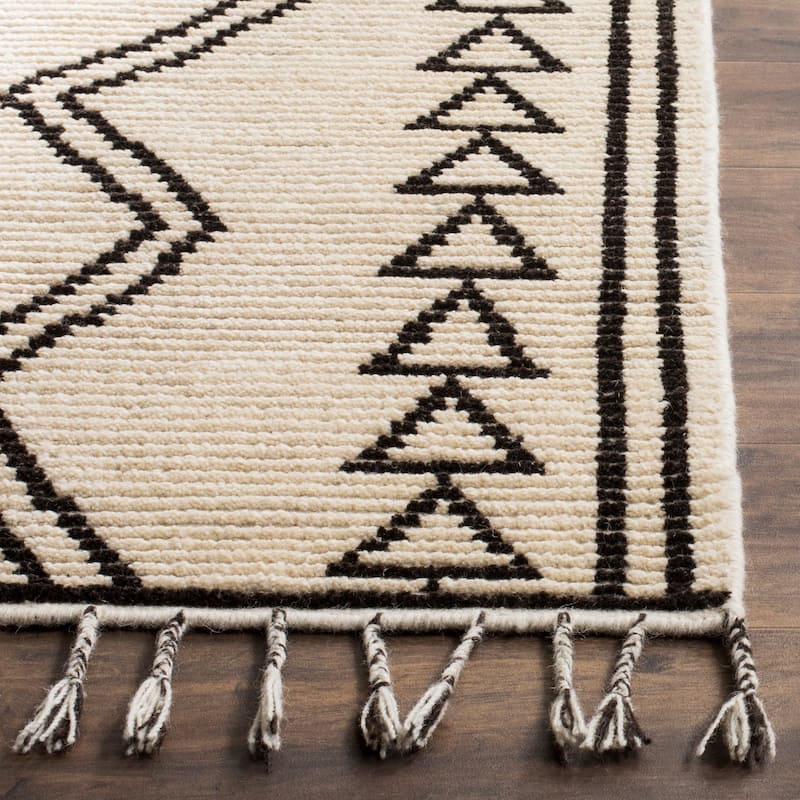 SAFAVIEH Hand-knotted Kenya Ganimete Southwestern Tribal Wool Rug