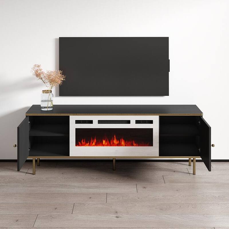 Camelia WH-EF Electric Fireplace 63" TV Stand