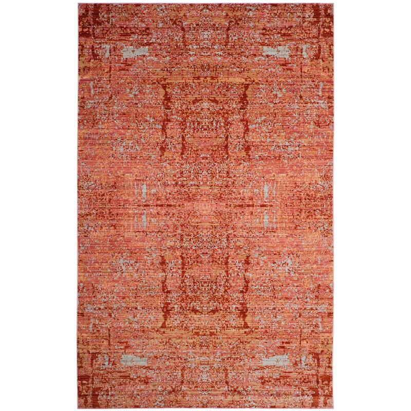 SAFAVIEH Mystique Laurette Watercolor Oriental Polyester Rug