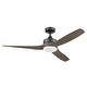 preview thumbnail 14 of 33, 52" Honeywell Lynton Indoor/Outdoor Ceiling Fan with Color Changing LED Light, Remote Control, High Performance Blades