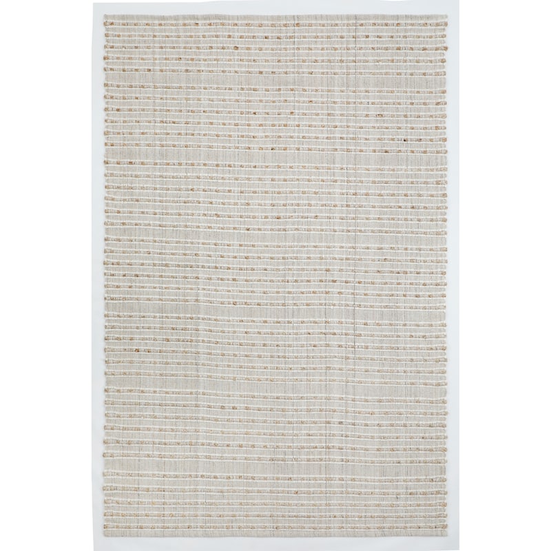 Terra by Obeetee Sona Ivory Rug - Lavender/Ivory - 3' x 5'