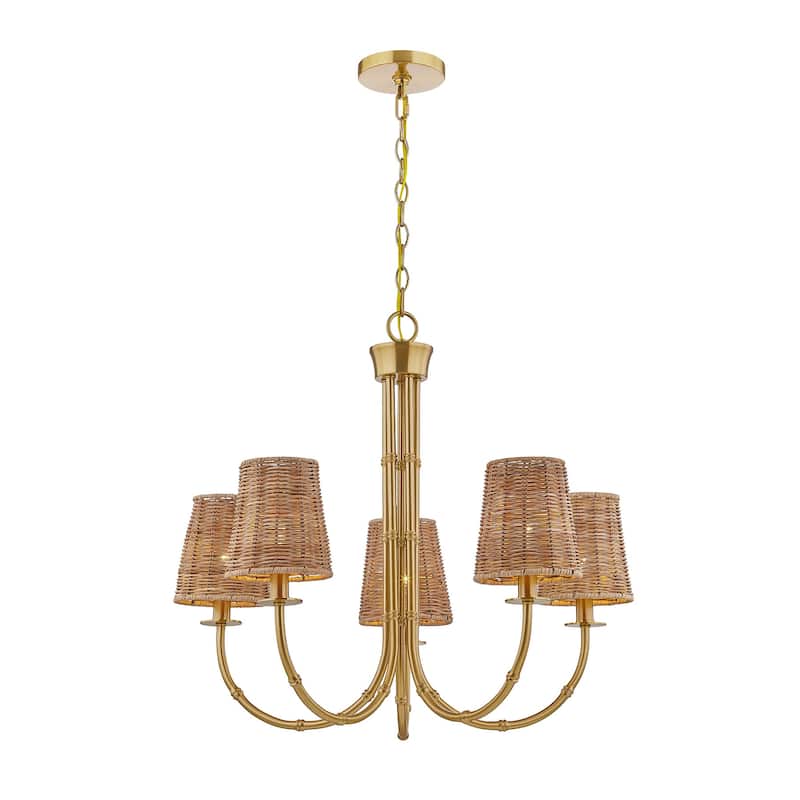 Savoy House 1-3960-5 Ashbury 5 Light 28" Wide LED Chandelier
