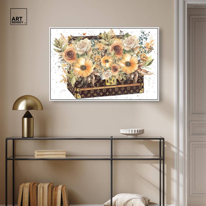 Doll Memories - Golden Memories Canvas by Art Remedy