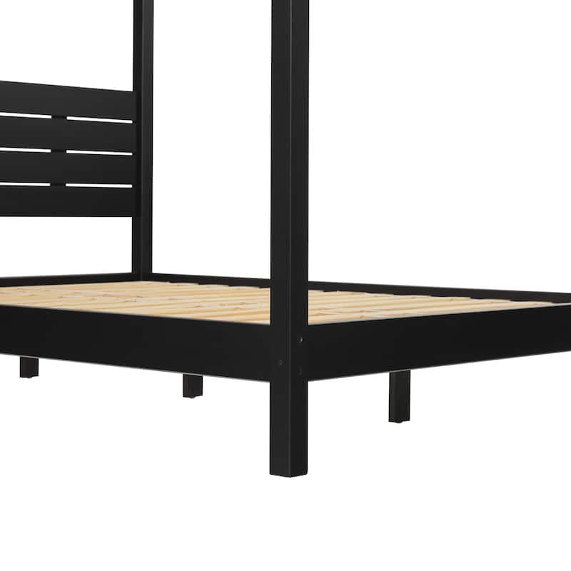 Middlebrook Designs Minimalist Canopy Queen Bedframe