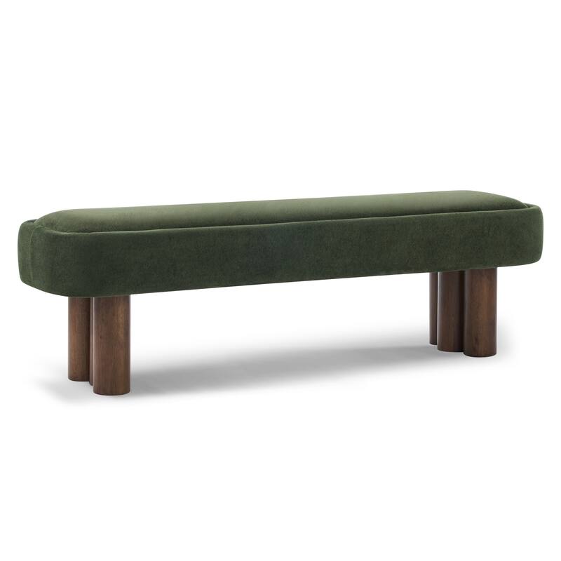 Christopher Knight Home - Modern Upholstered Dining Bench with Padded Seating