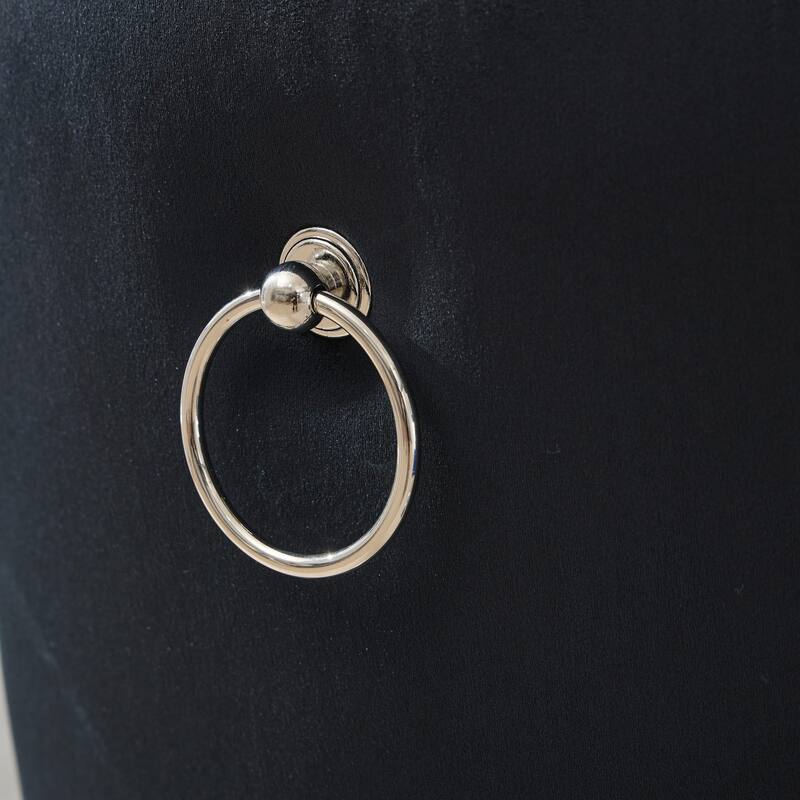 Roomfitters Adjustable Velvet Bar Stools Set of 2, Tufted Swivel Counter Stools with Chrome Base and Diamond Pleating