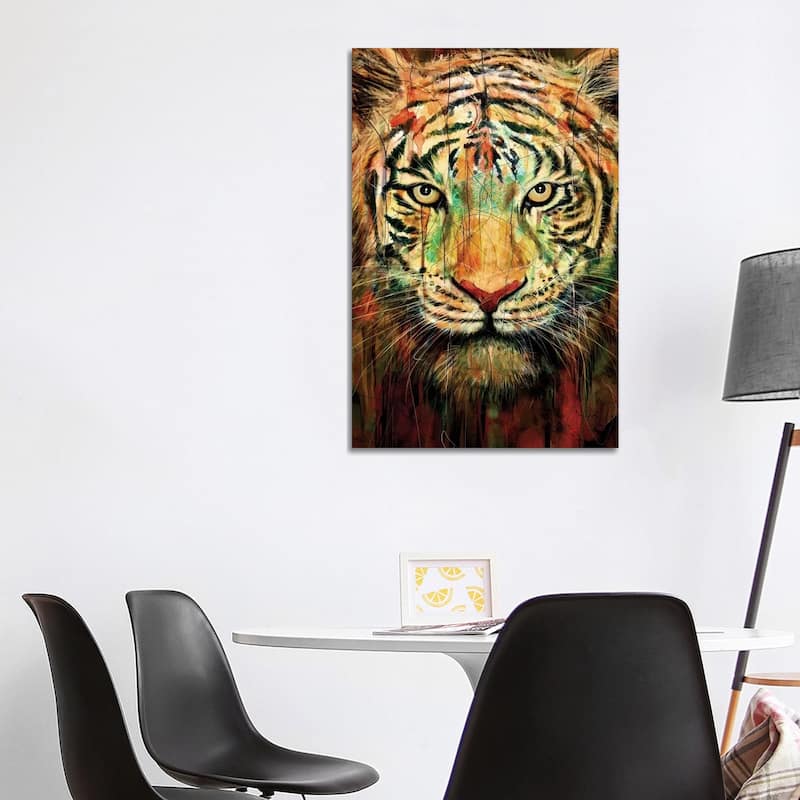 iCanvas "Tiger II" by Nicebleed Canvas Print - 40x26x1.5