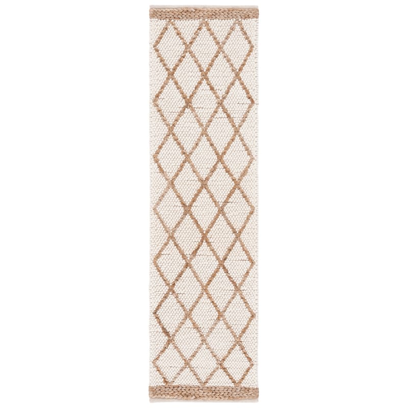 SAFAVIEH Handmade Natura Adorata Trellis Wool Rug
