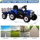 preview thumbnail 33 of 32, 12V Ride on Tractor with Trailer & Remote Control