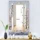 preview thumbnail 3 of 5, Designart 'Stone Door' Traditional Mirror - Printed Wall Mirror