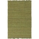 preview thumbnail 21 of 23, Hand-Woven Montana Solid Jute Rug 2' x 3' - Green/Brown