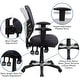 preview thumbnail 18 of 164, Nicholas Mid-Back Blue Mesh Multifunction Executive Swivel Ergonomic Office Chair with Adjustable Arms