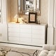 preview thumbnail 1 of 30, Modern 12-Drawer Bedroom Dresser - Sleek Storage Chest, White or Black