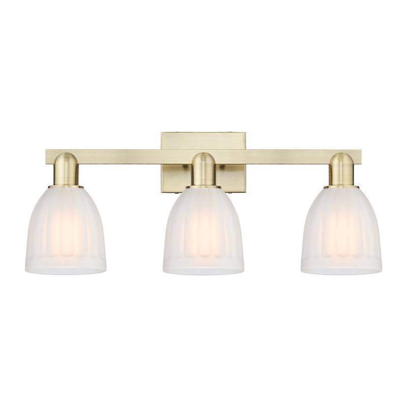 Innovations Lighting Endless Possibilities Arcadia - Brookfield - 3 Light 25" Bath Vanity Light - Antique Brass