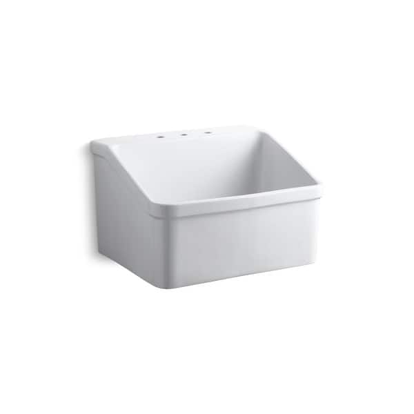 KOHLER Hollister 28x22 Vitreous China Utility Sink, White