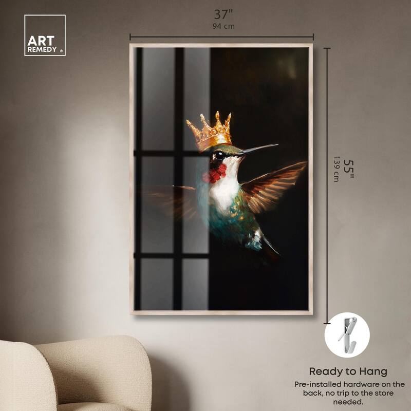 Royal Bird I Shadowbox by Art Remedy