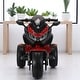 preview thumbnail 7 of 58, 12V Kids Electric Ride-On Motorcycle with Manual Throttle, LED Wheel Lights, Bluetooth Music- Battery Powered Motorbike