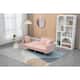 Modern Velvet Love Seats Sofa with 2 Pillows and Convertible Design ...